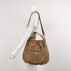 Gucci GG Canvas and Leather Shoulder Bag 250412781145789