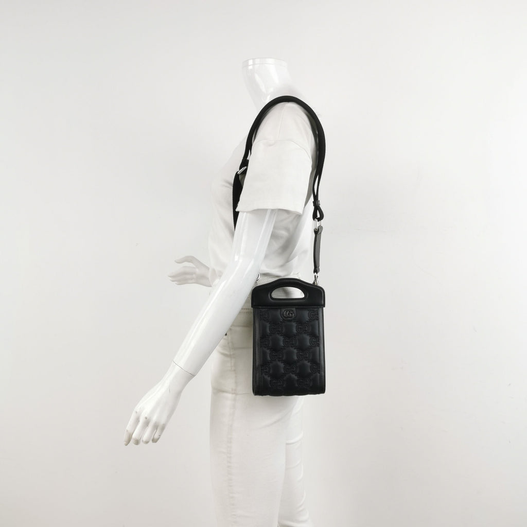 Gucci GG Matelassé Mini Leather Shoulder Bag 250414781148471
