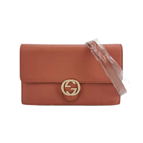 Gucci Interlocking G Leather Crossbody Bag 047851600406
