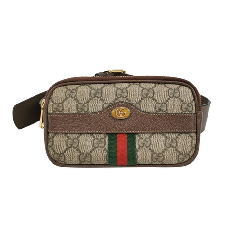 Gucci Ophidia Small Leather Canvas GG Waist Bag Chest Bag 250412781144895