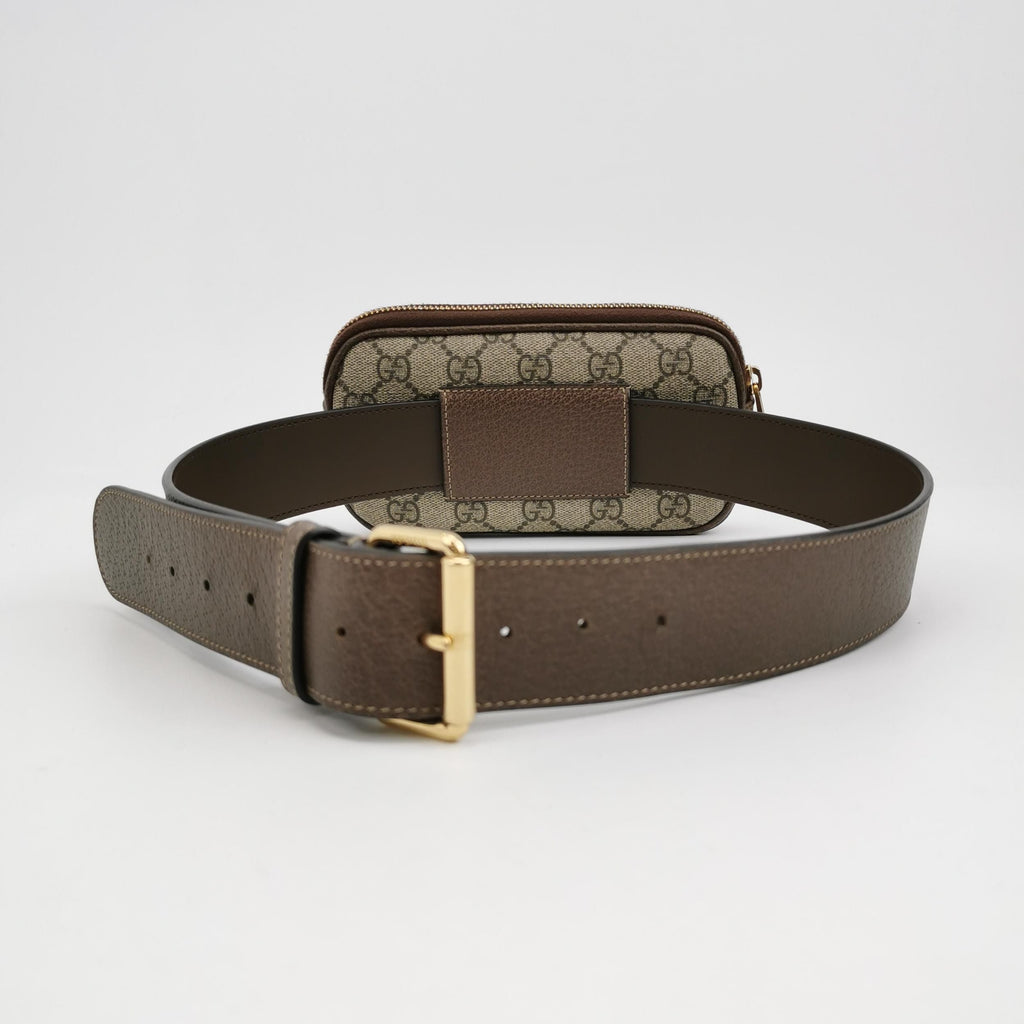 Gucci Ophidia Small Leather Canvas GG Waist Bag Chest Bag 250412781144895