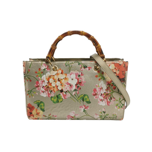 Gucci Floral Pattern Logo Print Shoulder Bag 250412781145921
