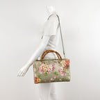 Gucci Floral Pattern Logo Print Shoulder Bag 250412781145921