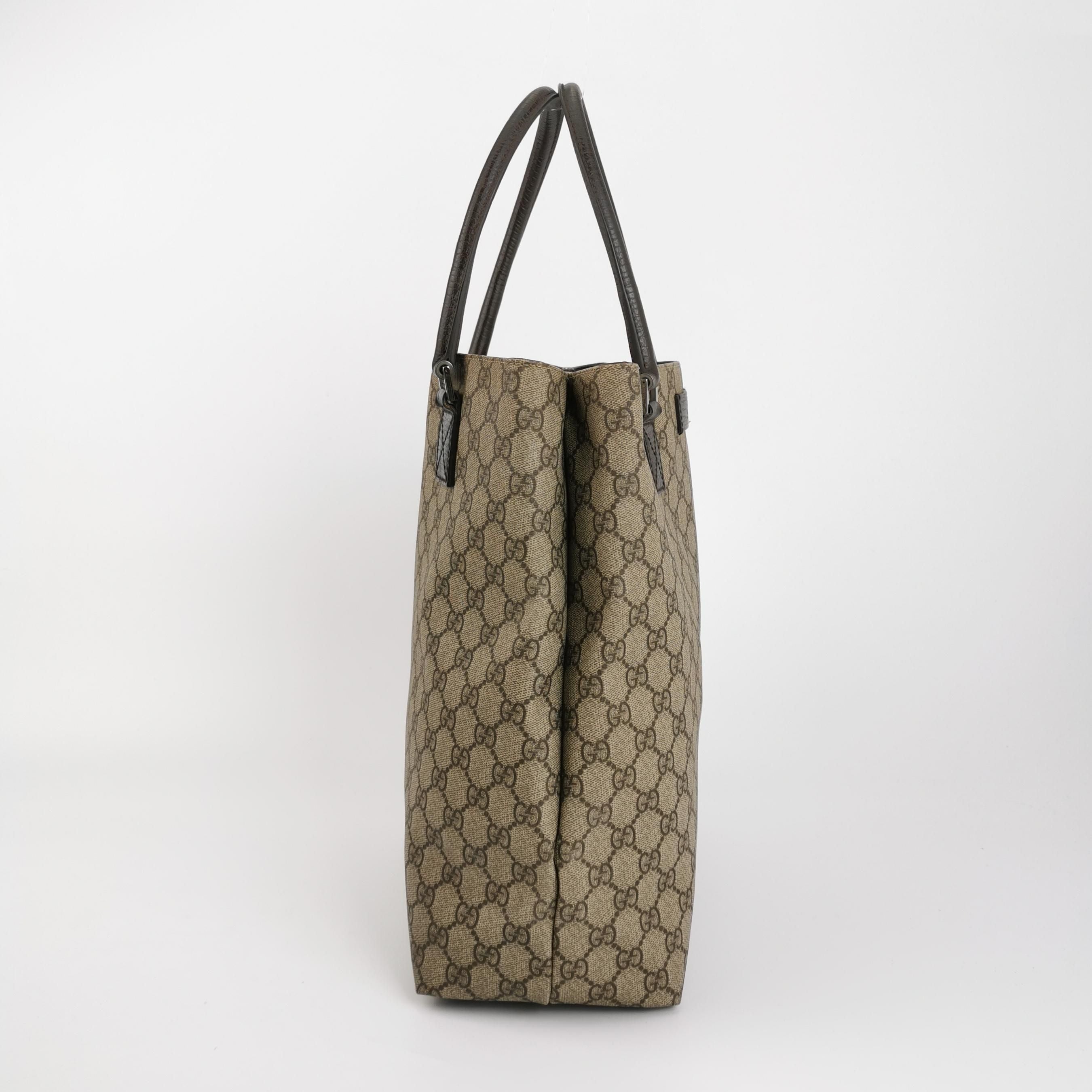 Gucci GG Canvas Logo Tote Bag 250412781145733