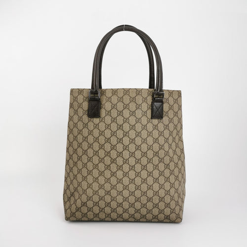 Gucci GG Canvas Logo Tote Bag 250412781145733