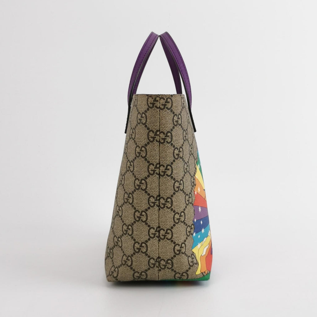 Gucci GG Supreme Canvas and Leather Children's Handbag 250410781142431