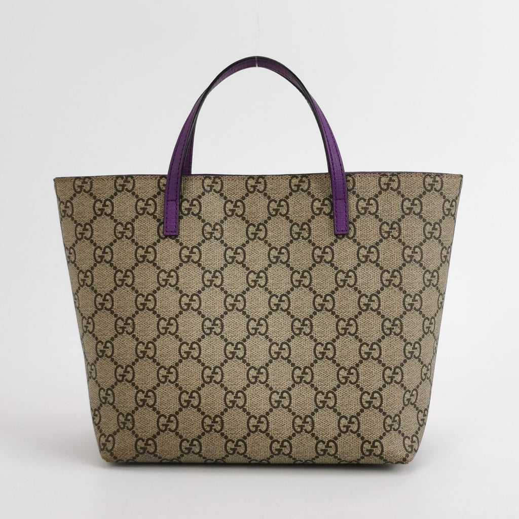 Gucci GG Supreme Canvas and Leather Children's Handbag 250410781142431