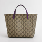 Gucci GG Supreme Canvas and Leather Children's Handbag 250410781142431