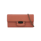 Gucci Leather Solid Bamboo Detail Letter Logo Shoulder Bag 250412781145111