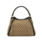 Gucci GG Canvas and Leather Shoulder Bag 250410781142896