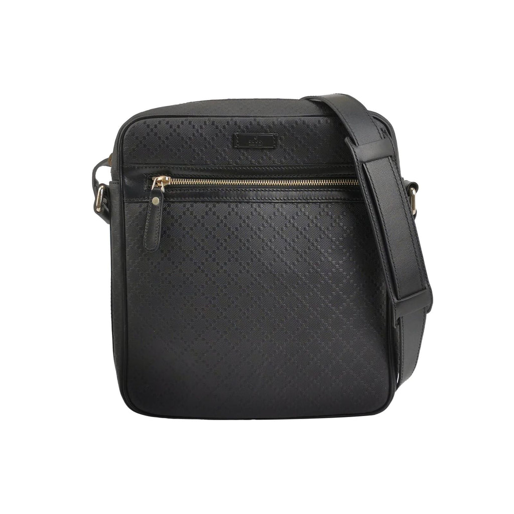 Gucci Leather Logo Zip Crossbody Shoulder Bag 250409781141334