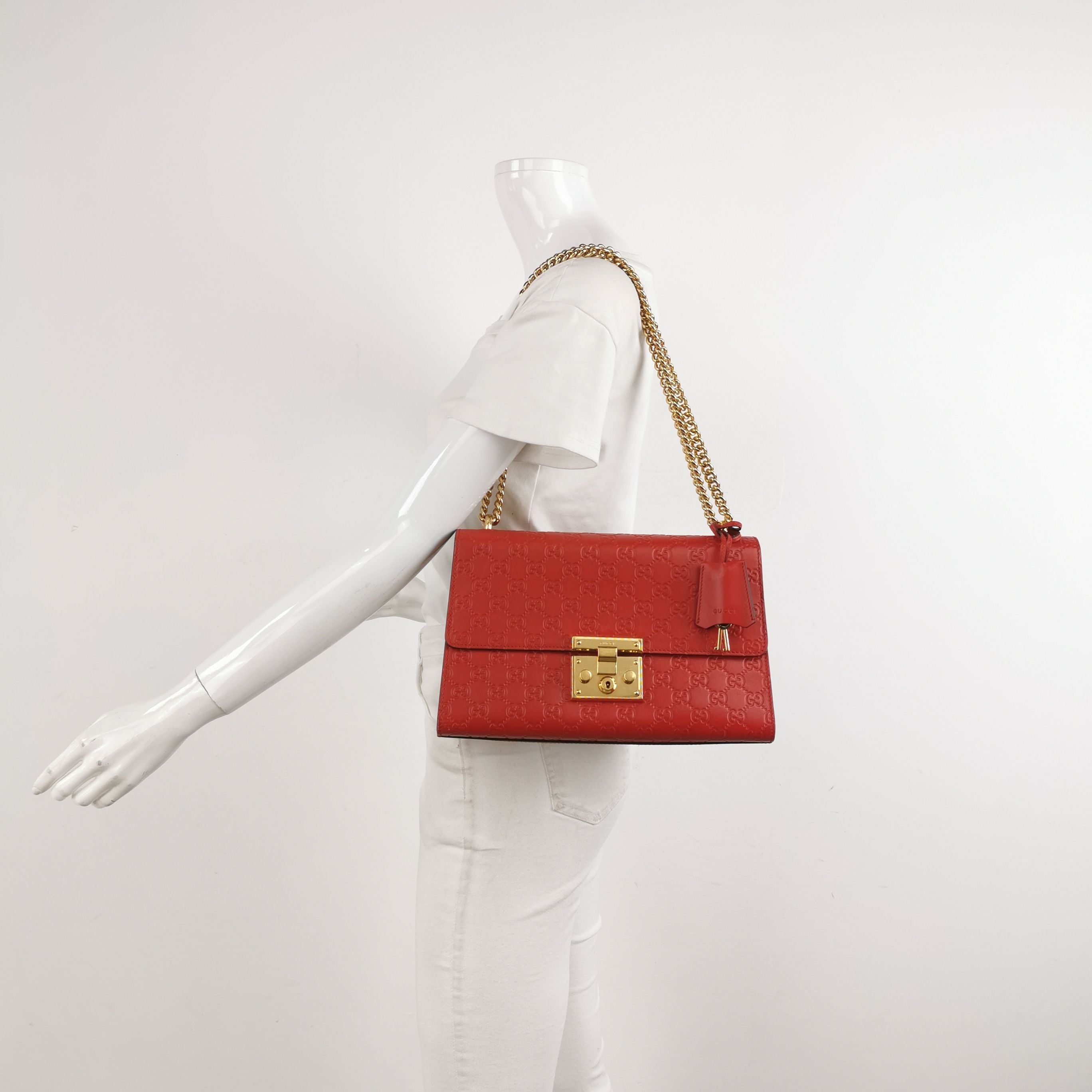 Gucci Padlock Large Leather Shoulder Bag 250410781142997