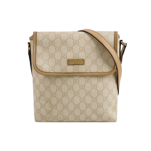 Gucci GG Logo Leather Shoulder Bag 047851100930