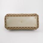 Gucci GG Canvas and Leather Shoulder Bag 250407781138476