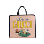 Gucci The Jetsons Collaboration Leather Cartoon Print Children's Handbag 250407781138739