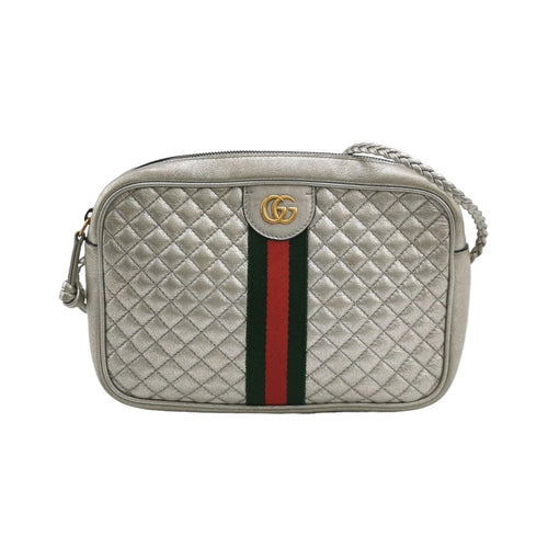 Gucci Ophidia Leather and Canvas GG Crossbody Bag 250408781139911
