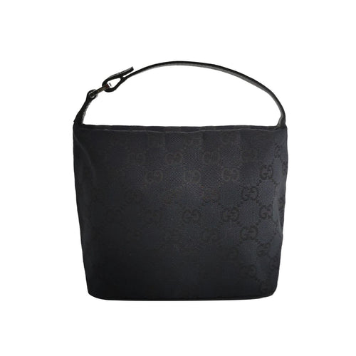 Gucci GG Canvas and Leather Vintage Handbag 250408781139453