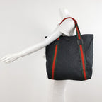 Gucci GG Canvas and Leather Shoulder Bag 047851000698
