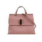 Gucci Daily Leather Bamboo Twist Lock Shoulder Bag 250408781139600