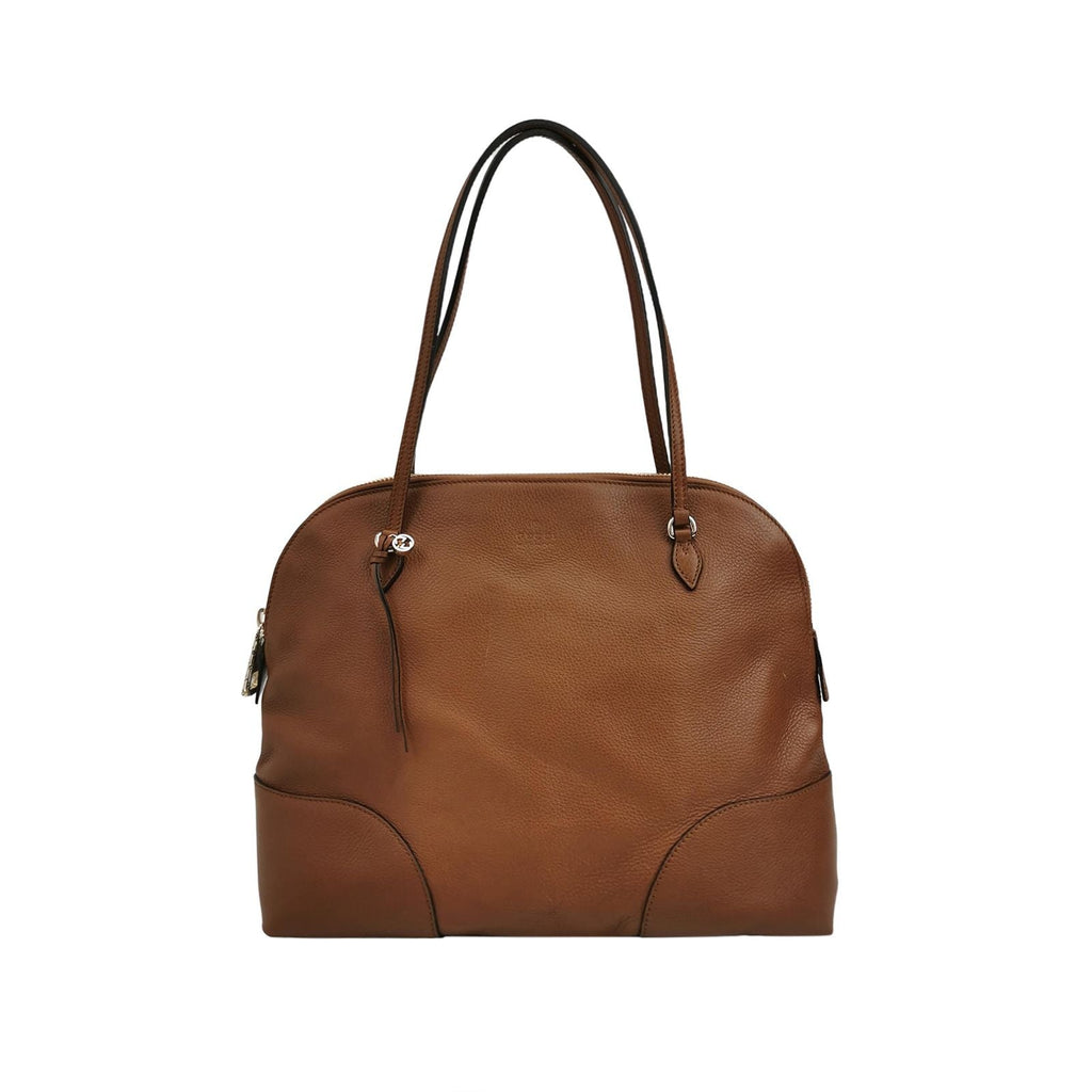 Gucci Leather Solid Logo Shoulder Bag 047851000700