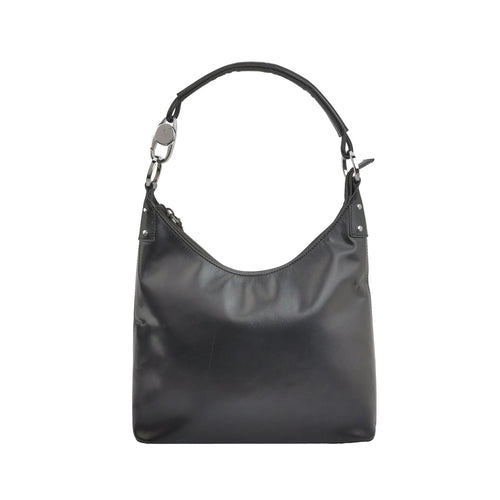 Gucci Leather Solid Pattern Shoulder Bag with Logo 250409781141020