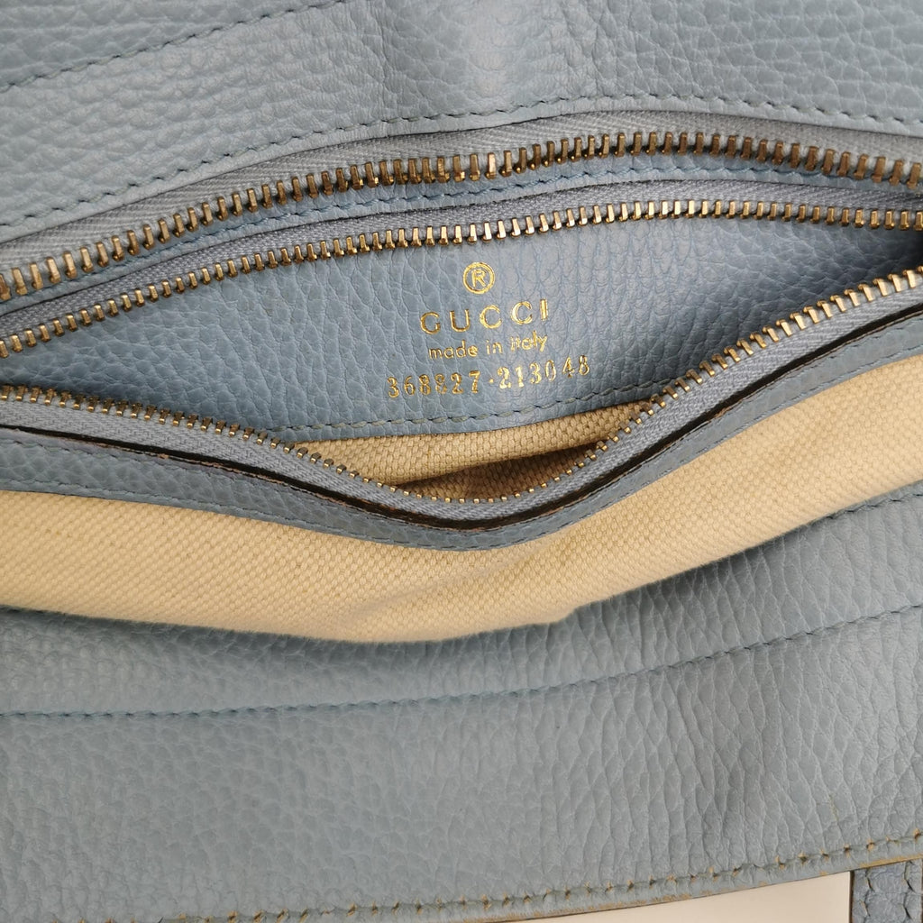 Gucci Swing Leather Logo Shoulder Bag 250404781134202