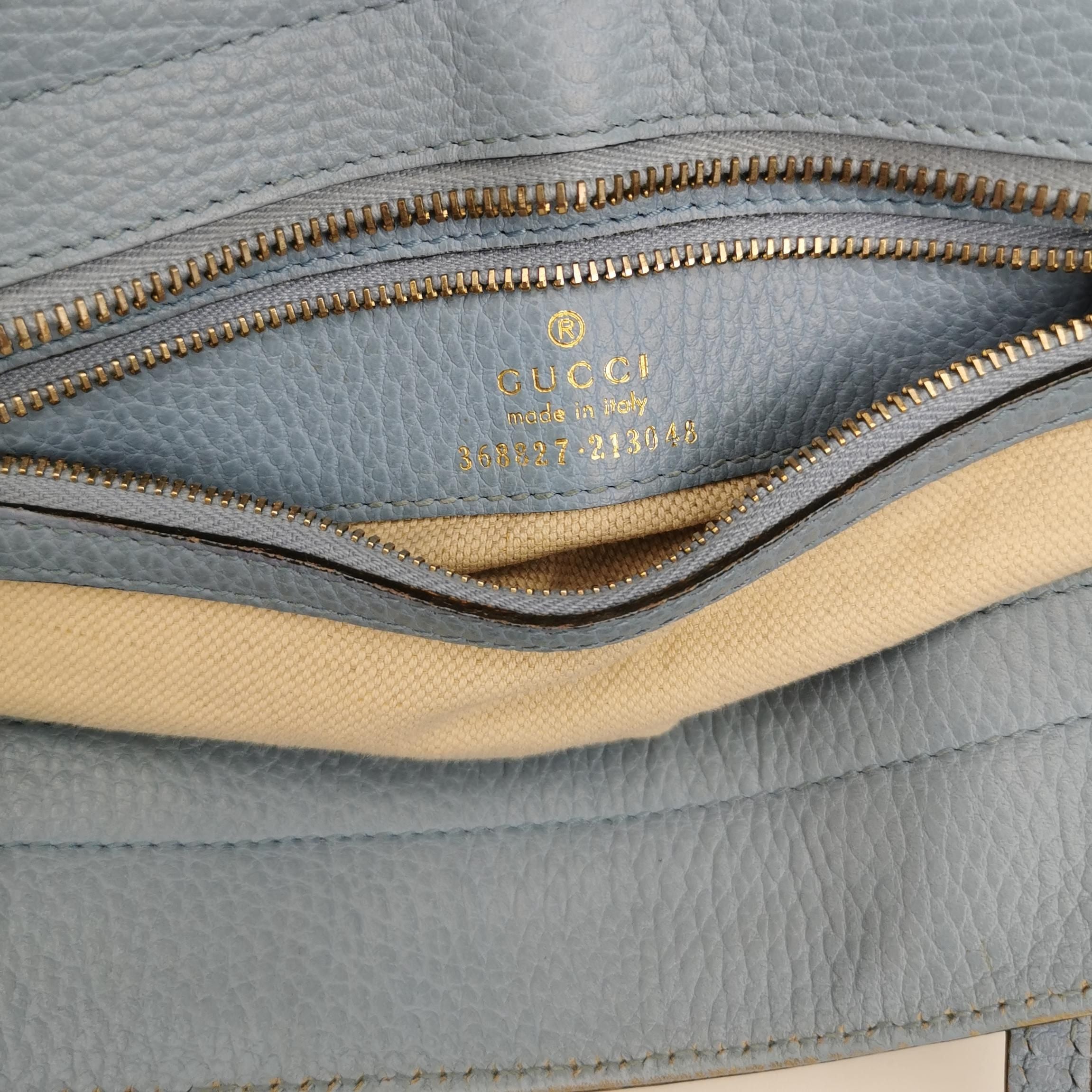 Gucci Swing Leather Logo Shoulder Bag 250404781134202