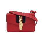 Gucci Sylvie Small Leather Shoulder Bag 250406781136931