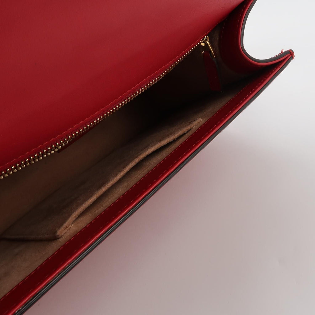 Gucci Sylvie Small Leather Shoulder Bag 250406781136931