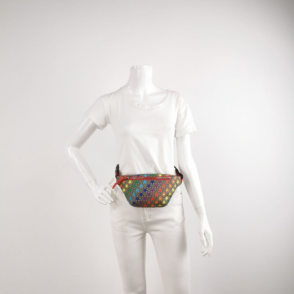 Gucci GG Monogram Star Pattern Kids Waist Bag Chest Bag 250407781137917