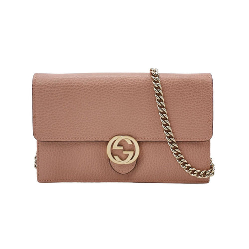 Gucci Interlocking G Leather Shoulder Bag 250405781136233