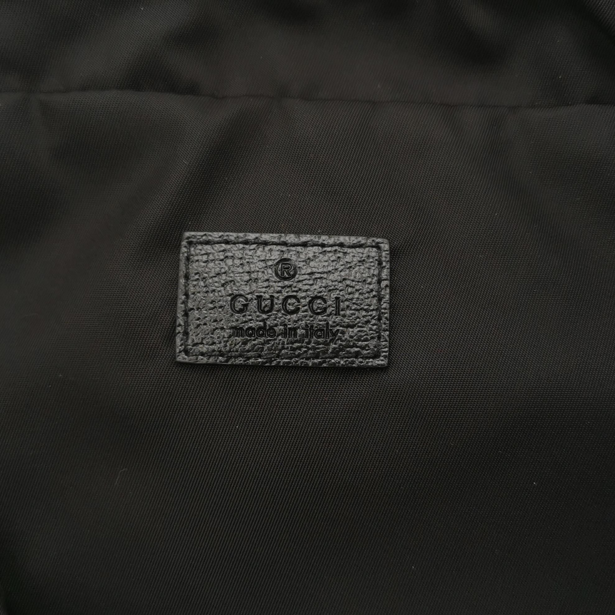 Gucci Off The Grid Nylon Gold Logo Tote Bag 250331781128341