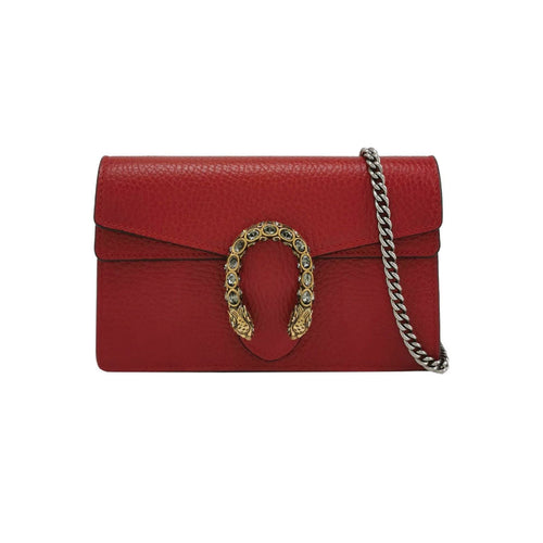 Gucci Dionysus Mini Bag in Leather with Double Tiger Head Buckle 250329781125868
