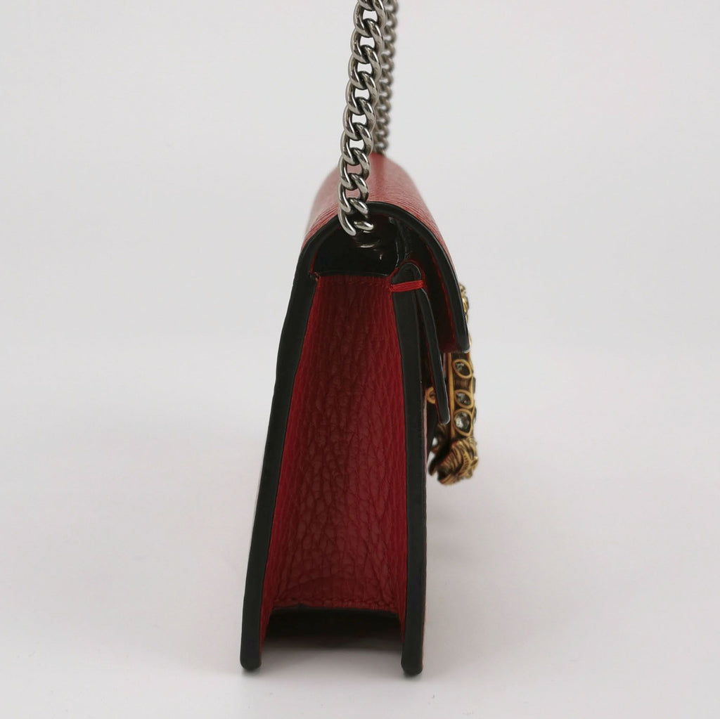 Gucci Dionysus Mini Bag in Leather with Double Tiger Head Buckle 250329781125868