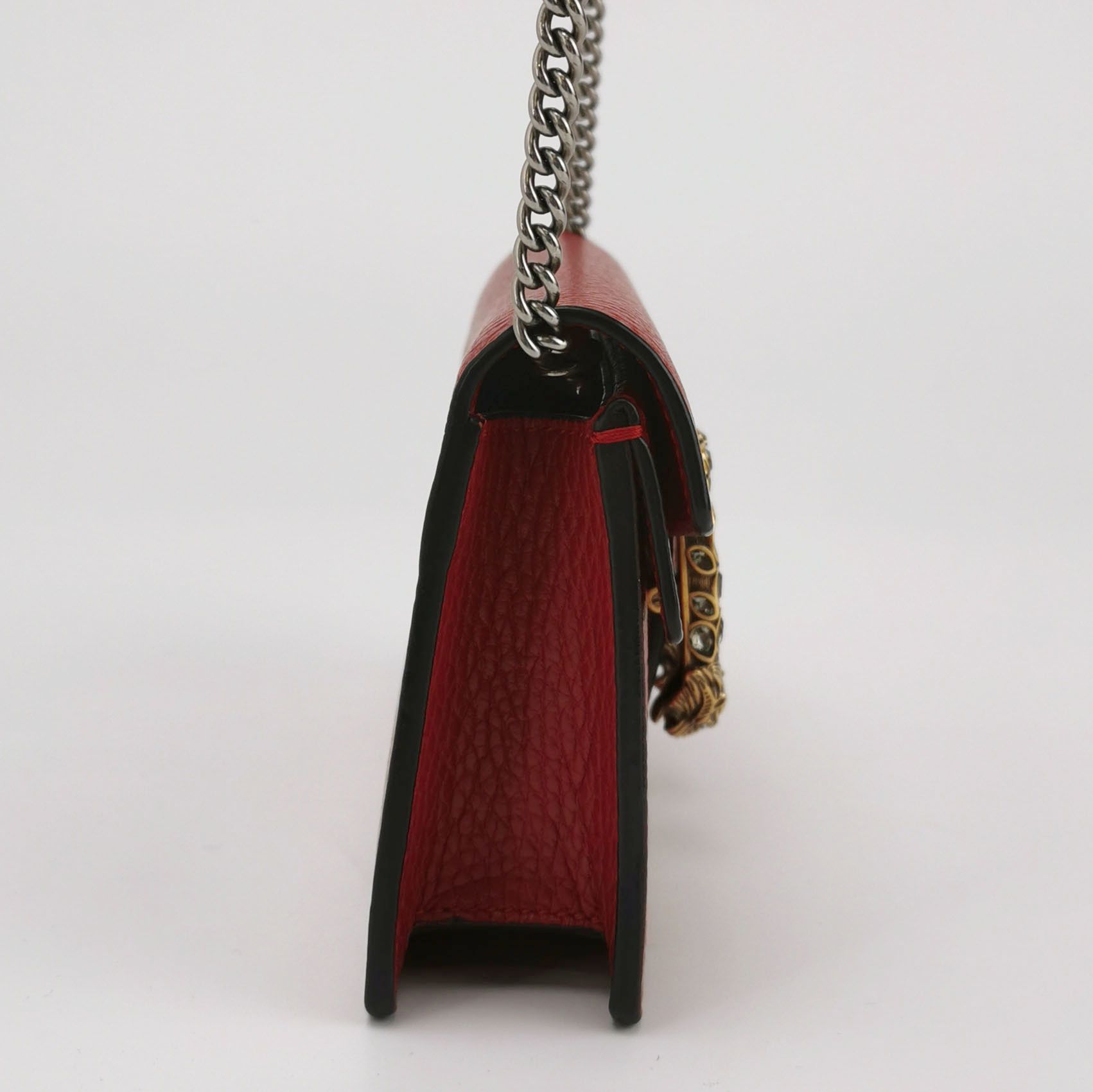 Gucci Dionysus Mini Bag in Leather with Double Tiger Head Buckle 250329781125868