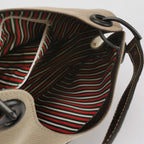 Gucci GG Canvas and Leather Shoulder Bag 250405781135726