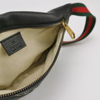 Gucci Print Leather Waist Bag Chest Bag 250402781131931