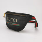 Gucci Print Leather Waist Bag Chest Bag 250402781131931