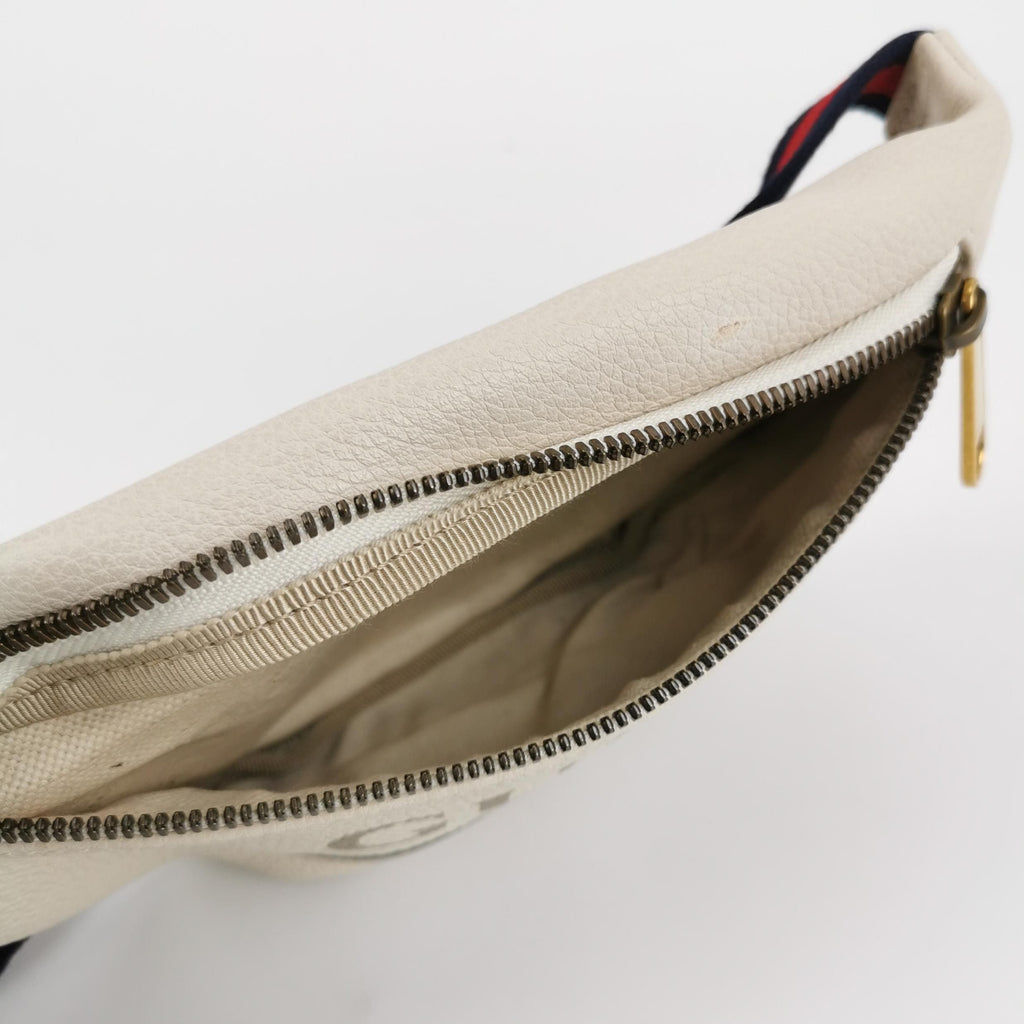 Gucci Print Leather Waist Bag Chest Bag 250328781124603