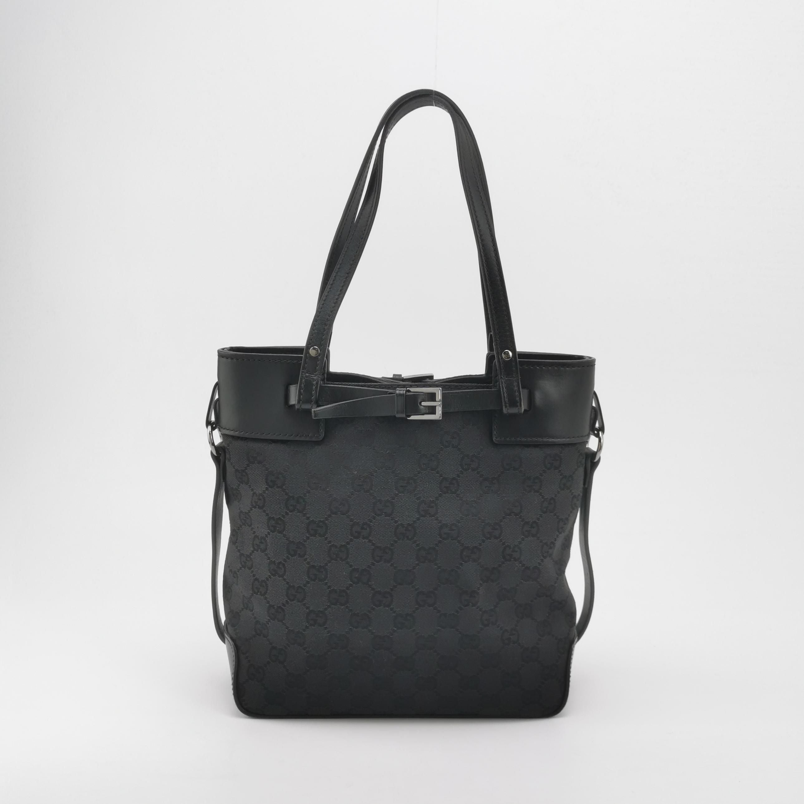 Gucci GG Canvas Leather Shoulder Bag 250329781125461