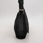 Gucci Leather Nylon Solid Letter Logo Crossbody Shoulder Bag 250402781132065