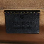 Gucci Sylvie Mini Leather Shoulder Bag with Ribbon and Metal Buckle 250330781128150