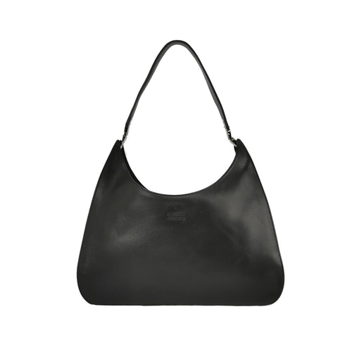 Gucci Leather Solid Shoulder Bag with Logo 250326781122568
