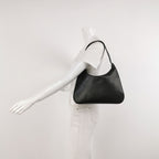 Gucci Leather Solid Shoulder Bag with Logo 250326781122568
