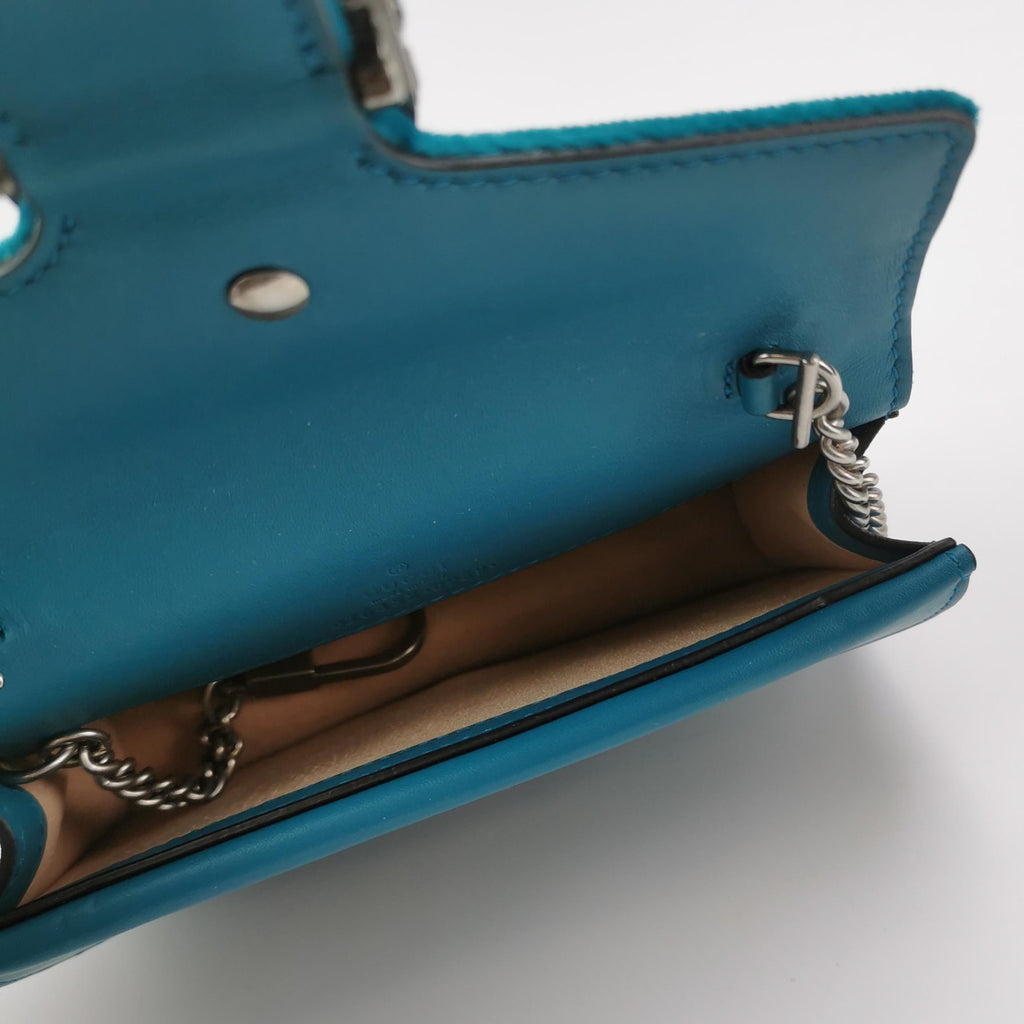 Gucci Dionysus Mini Bag in Leather and Suede with Double Tiger Head Buckle 250326781121153