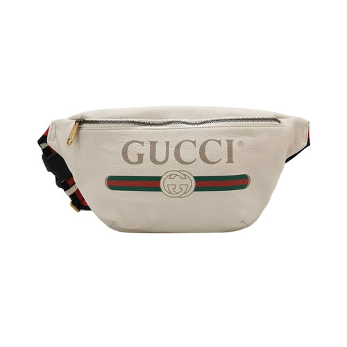 Gucci Print Leather Waist Bag Chest Bag 250326781121552
