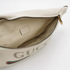 Gucci Print Leather Waist Bag Chest Bag 250326781121552