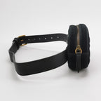 Gucci GG Marmont Leather and Suede Quilted Double G Logo Waist Bag Chest Bag 250326781121790