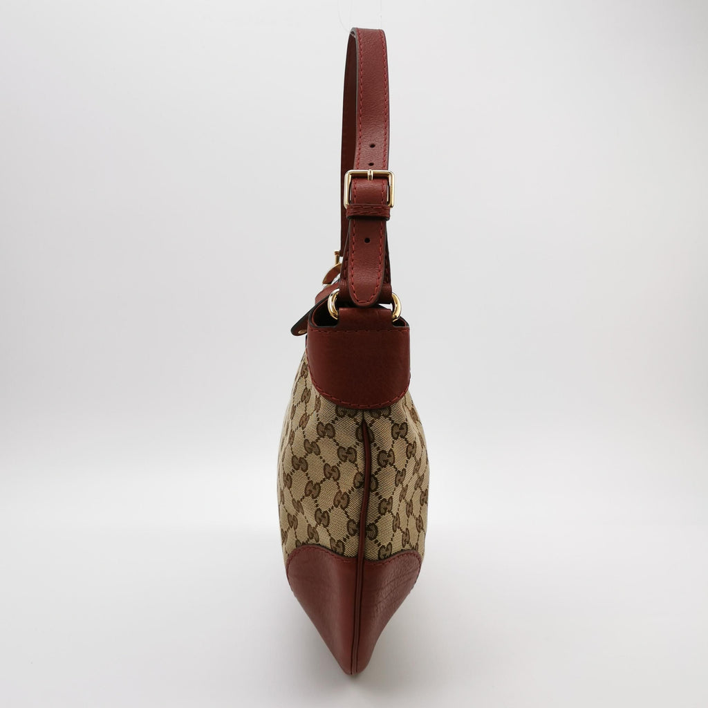 Gucci GG Canvas Zip Shoulder Bag 250327781122946