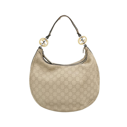 Gucci Guccissima Leather GG Monogram Shoulder Bag 250327781123784